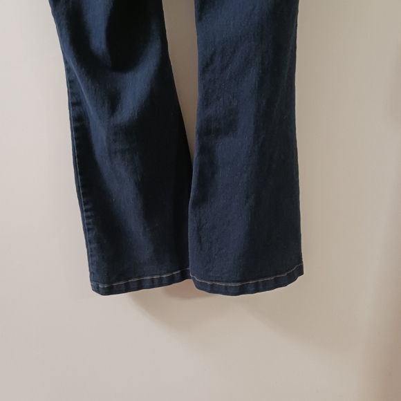 Jvini Stretch Jeans Size M Dark Wash Pull On - Picture 3 of 4